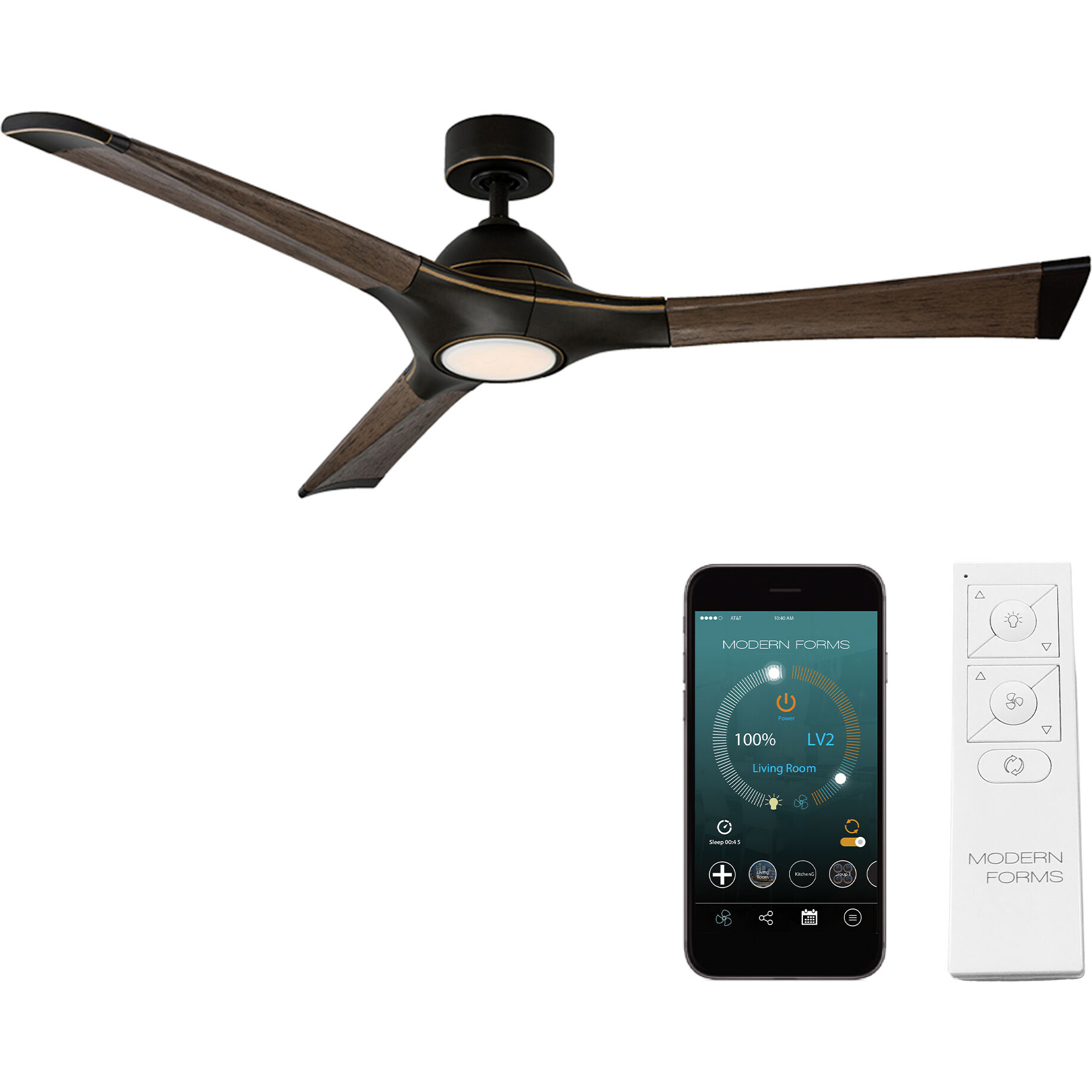 Woody Ceiling Fan