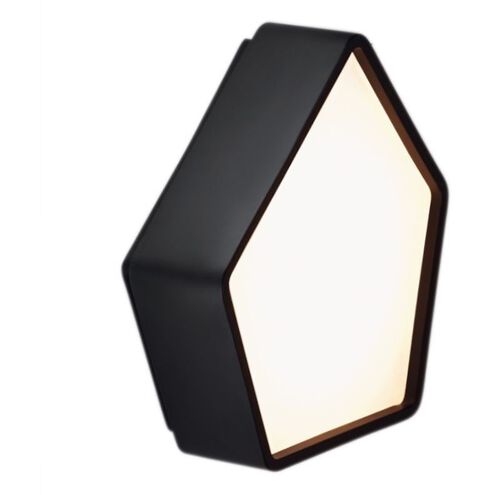Fenway LED 14.25 inch Matte Black Flush Mount Ceiling Light