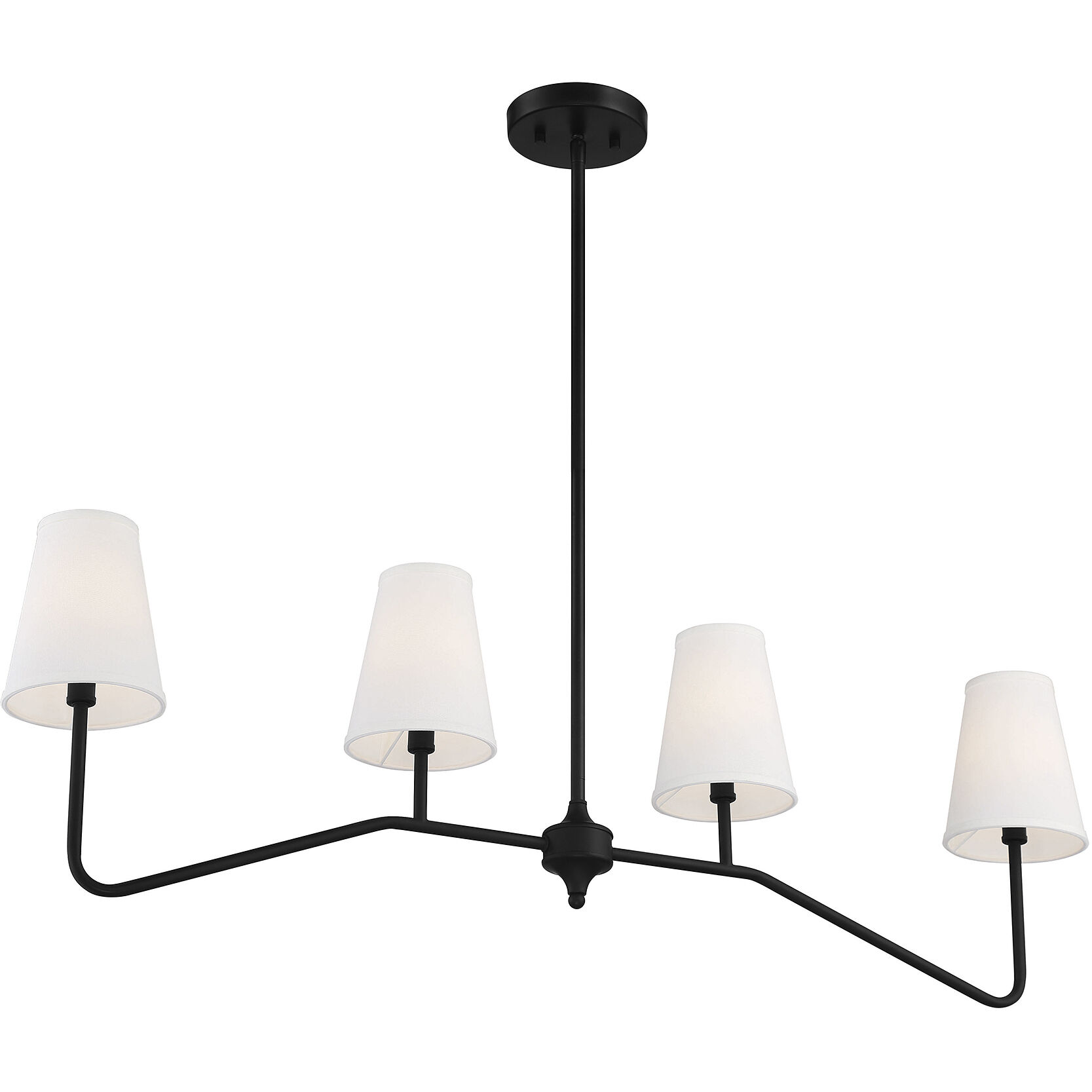 Modern Linear Chandelier   