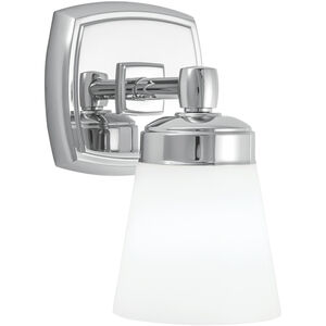 Soft Square Sconce Wall Light in Chrome, Square