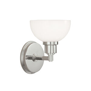 Whitman 1 Light 6 inch Polished Nickel Wall Sconce Wall Light