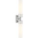 Astor Sconce Wall Light in Chrome, Incandescent