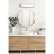 Alto Sconce Wall Light in Brushed Nickel