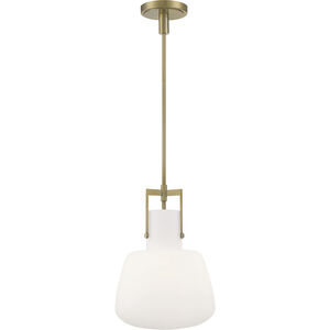Izel 1 Light 12 inch Antique Brass Pendant Ceiling Light