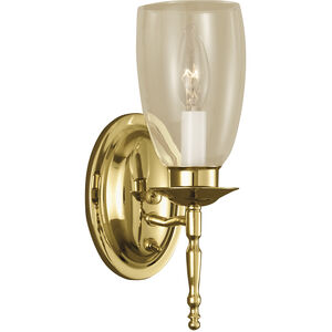 Legacy 1 Light 3.75 inch Polished Brass Wall Sconce Wall Light