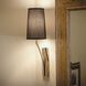 Diamond Sconce Wall Light in White Shade