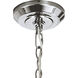 Cage 3 Light 8.5 inch Polished Nickel Pendant Ceiling Light