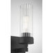 Lida Sconce Wall Light in Matte Black