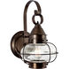 Cottage Onion 1 Light 8.25 inch Outdoor Wall Light