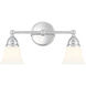 Sophie 2 Light 16.5 inch Chrome Wall Sconce Wall Light