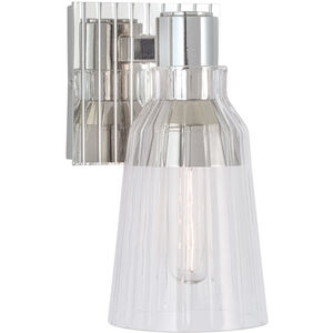 Carnival 1 Light 4.38 inch Polished Nickel Sconce Wall Light