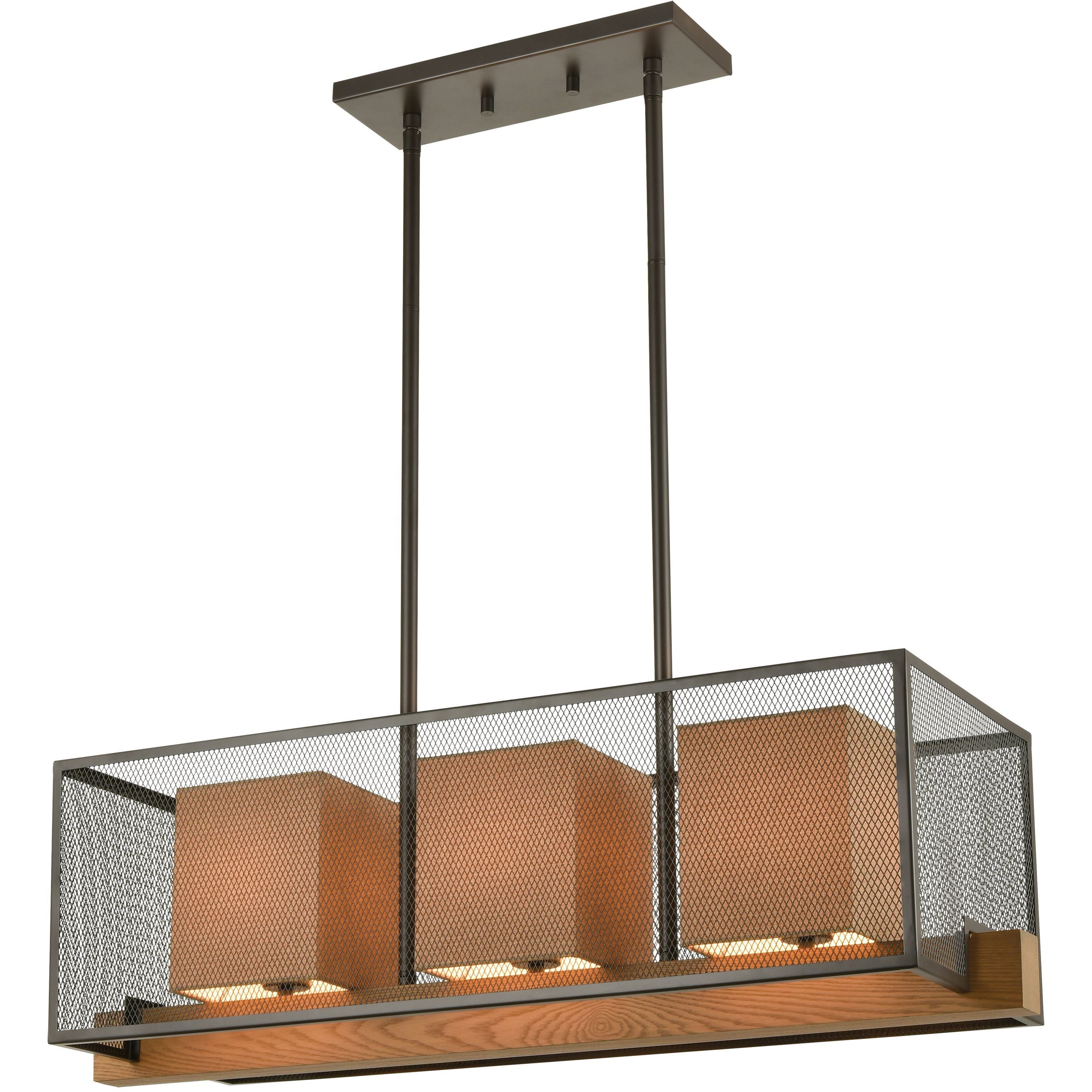 Crossbeam Linear Chandelier