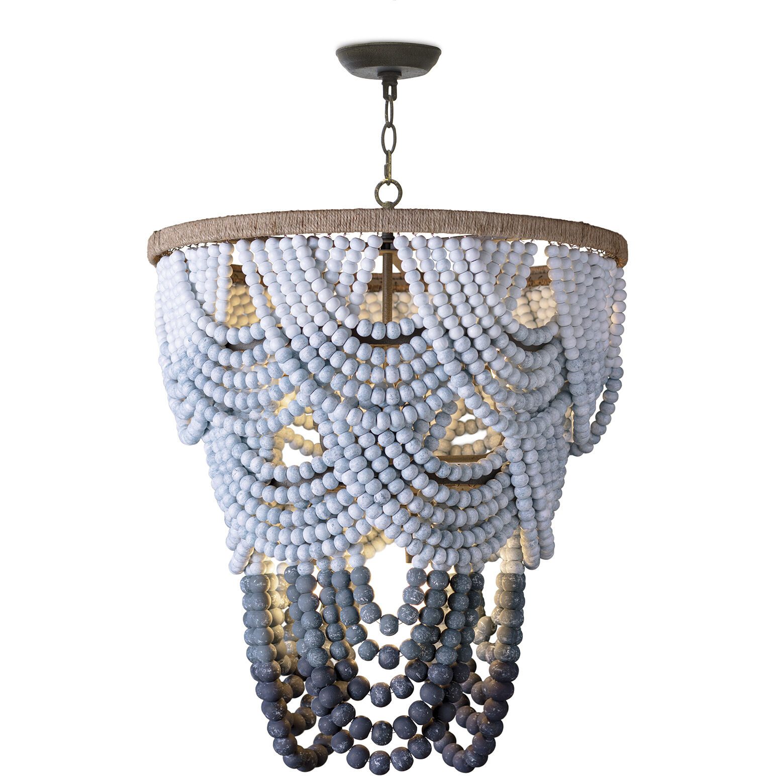 Coastal Living Ombre Chandelier