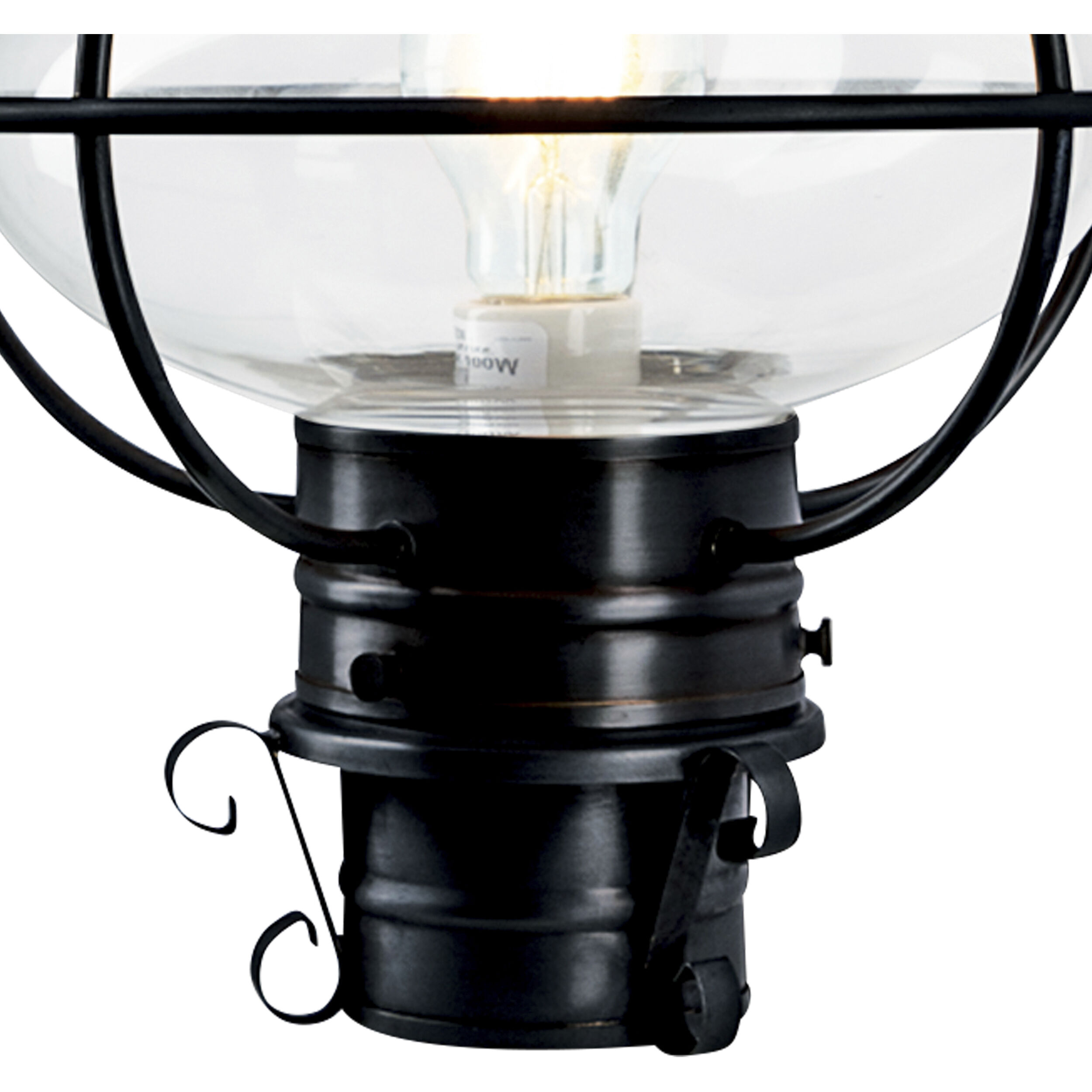Onion lamp post light deals