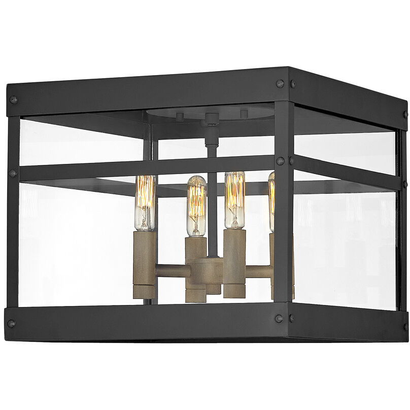 Open Air Porter Outdoor Flush Mount