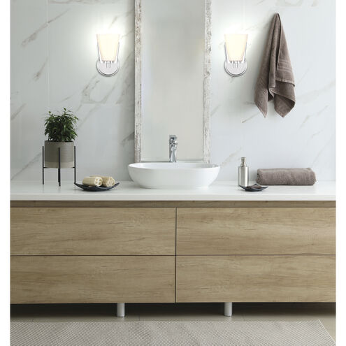 Allure Sconce Wall Light in Chrome