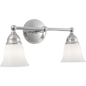 Sophie 2 Light 16.5 inch Chrome Wall Sconce Wall Light