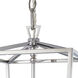 Cage 3 Light 8.5 inch Polished Nickel Pendant Ceiling Light