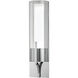 Slope Sconce Wall Light in Chrome