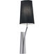 Diamond Sconce Wall Light in Black Shade