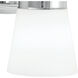 Soft 1 Light 5 inch Chrome Wall Sconce Wall Light, Square