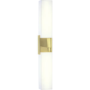 Artemis LED 3.5 inch Satin Brass ADA Wall Sconce Wall Light