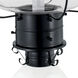 Classic Onion 1 Light 22.38 inch Black Outdoor Post in Clear, Large