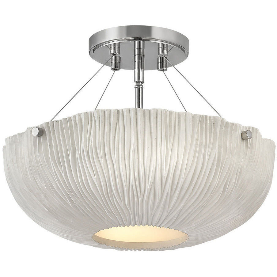 Lisa McDennon Coral Semi-Flush Mount