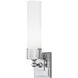Astor 1 Light 4 inch Chrome ADA Wall Sconce Wall Light in Incandescent