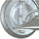 Budapest 1 Light 12.5 inch Galvanized Outdoor Wall Sconce, Large