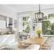 Cage 3 Light 8.5 inch Polished Nickel Pendant Ceiling Light