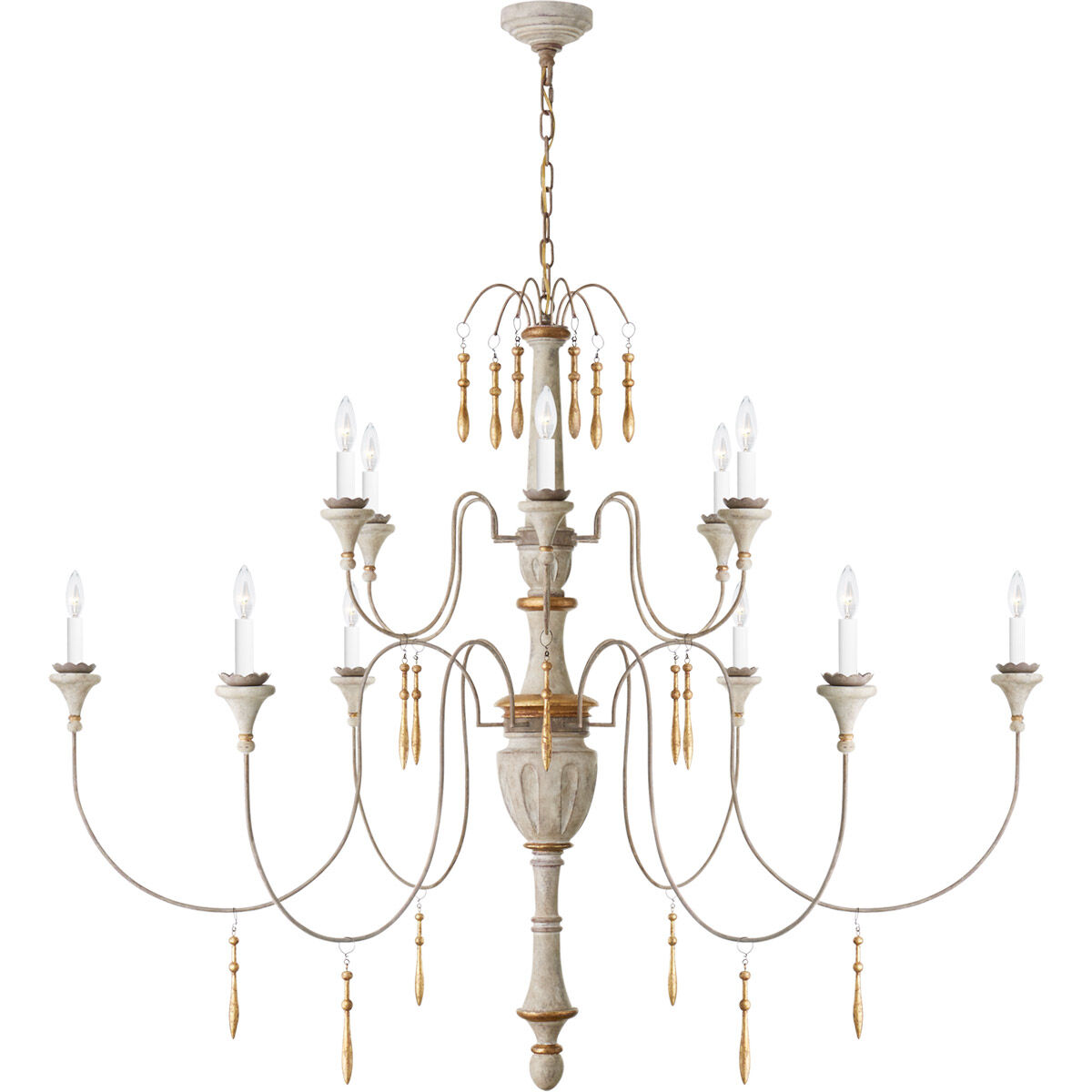 Julie Neill Fortuna Chandelier