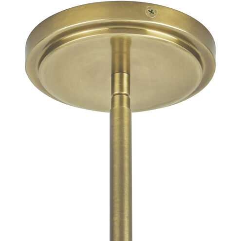 Ray 4 Light 25.13 inch Aged Brass Chandelier Ceiling Light