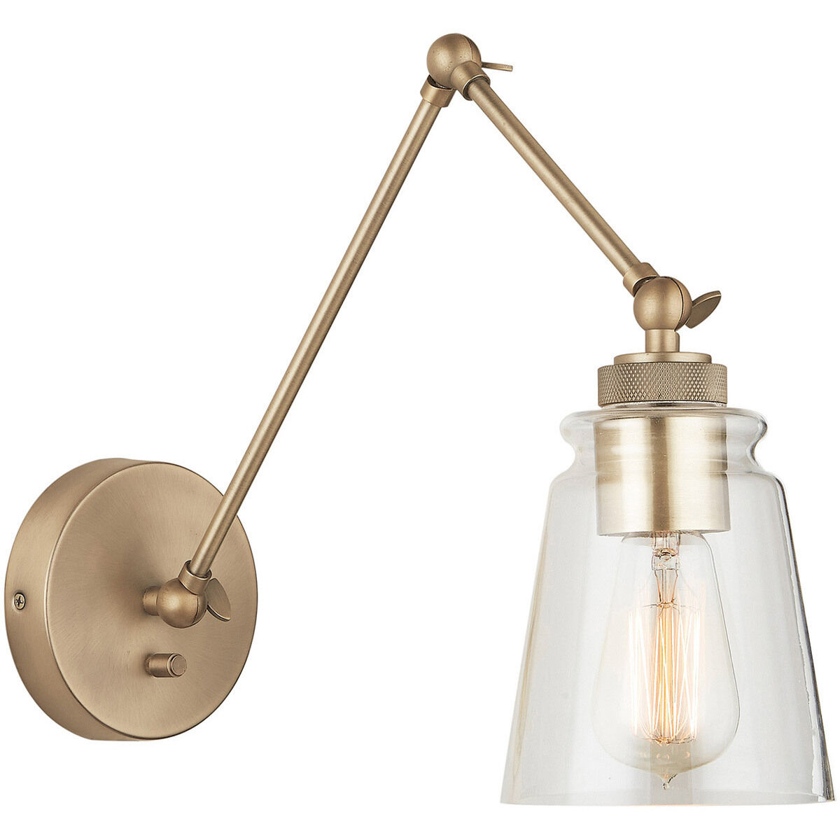 Profile Swing Arm Wall Light