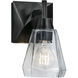 Arctic Sconce Wall Light in Acid Dipped Black