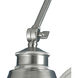 Aidan 5.5 inch Brushed Nickel Swingarm Sconce Wall Light, Moveable