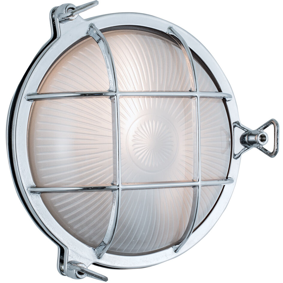 Mariner 1 Light 9.5 inch Chrome Outdoor Wall