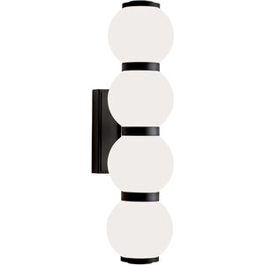Celeste Sconce Wall Light in Matte Black