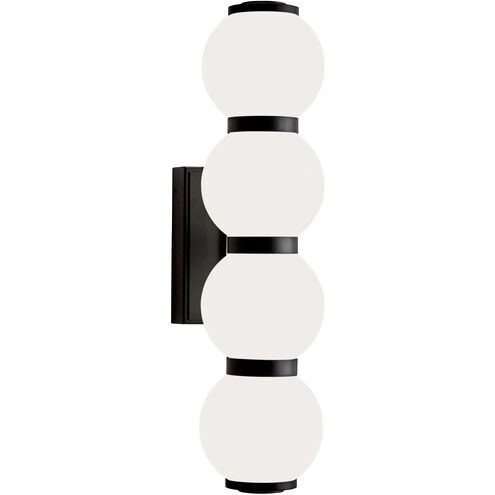 Celeste Sconce Wall Light in Matte Black