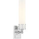 Astor Sconce Wall Light in Chrome, Incandescent