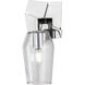 Gaia Sconce Wall Light in Chrome