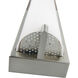Alto Sconce Wall Light in Brushed Nickel
