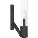 Rohe Sconce Wall Light in Black Sand