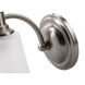 Sienna 1 Light 6 inch Brushed Nickel Wall Sconce Wall Light