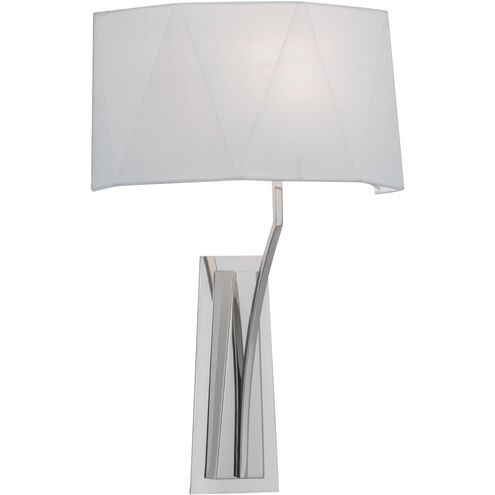 Diamond Sconce Wall Light in White Shade