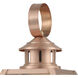 Olde Colony 1 Light 22 inch Copper Outdoor Post