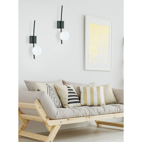 Perch Sconce Wall Light in Satin Brass