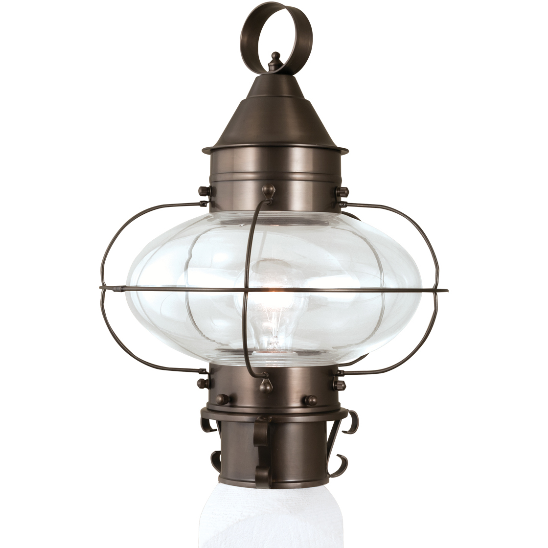 Onion lamp post light top