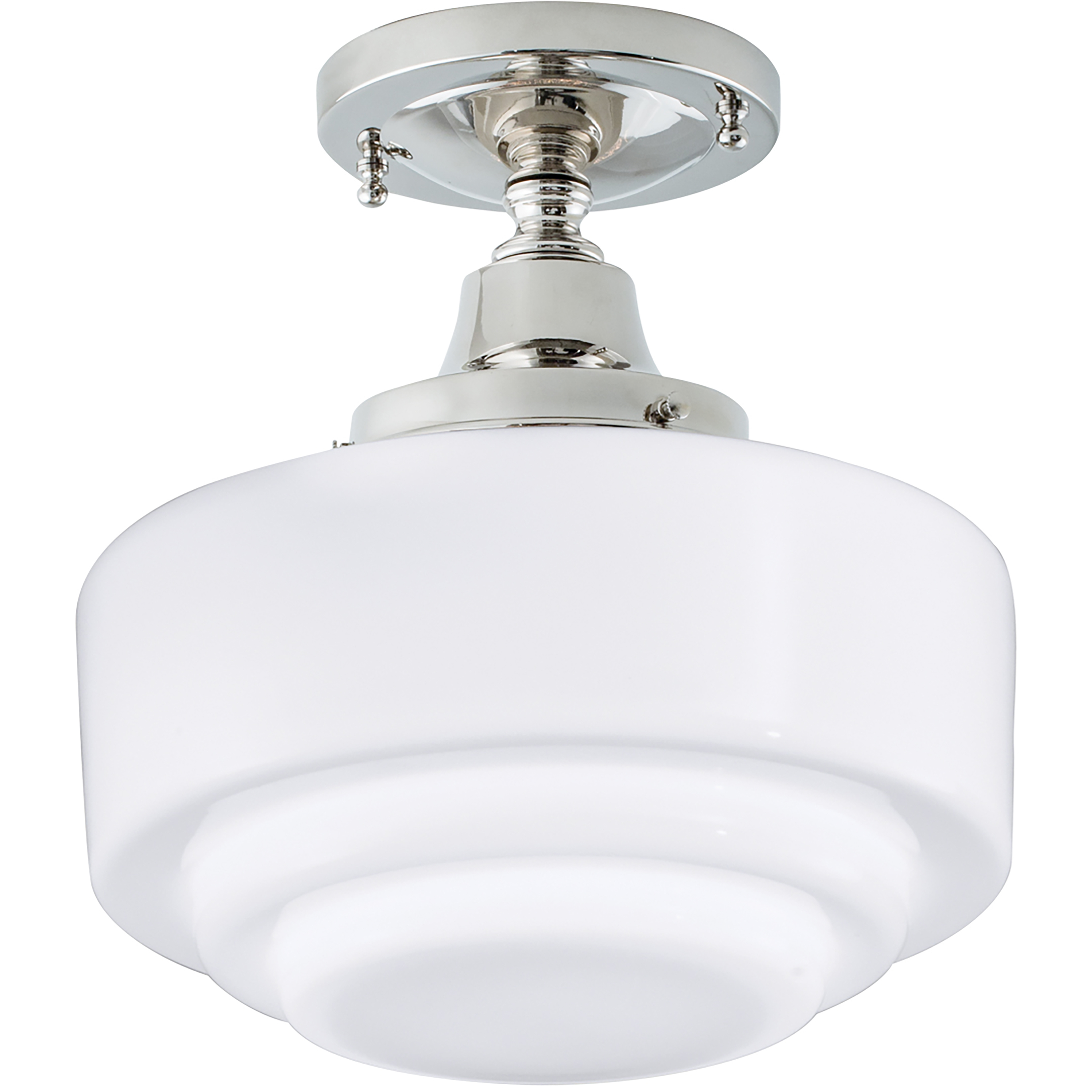 Flush schoolhouse light best sale